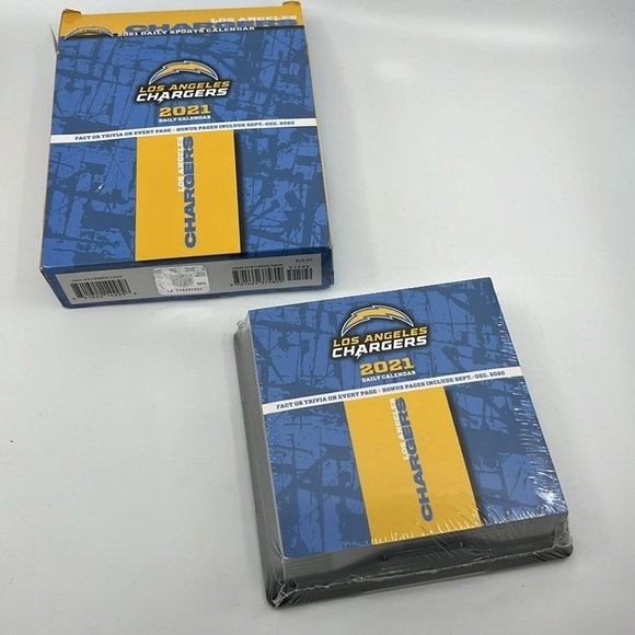 LA Chargers 2021 Box Calendar: A Must-H for‎ Football Fans - Picture 3 of 4